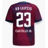 RB Leipzig Castello Lukeba #23 Auswärtstrikot 2023-24 Kurzarm